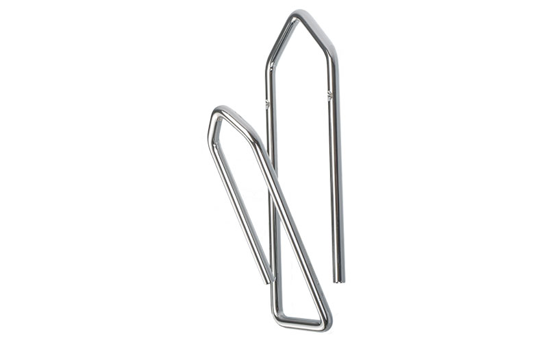 Krok 'Cliphanger' L Blank Krom Vägg