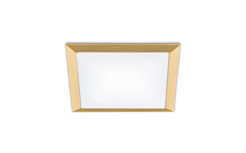 LED Spotlight 'Sun Q' Guld 24V 3W 3000K
