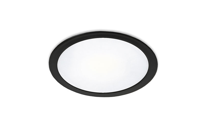 LED Spotlight 'maxiSun' Svart 24V 4W 3000K