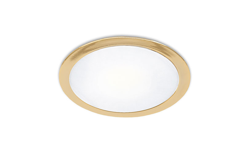 LED Spotlight 'maxiSun' Guld 24V 4W 3000K