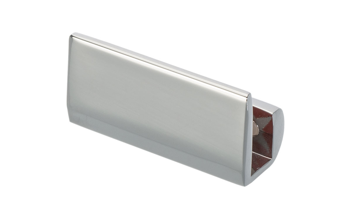 Spegelgrepp 'Gloss' Blank Krom