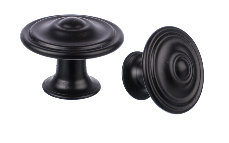Knopp "Piano" Svart