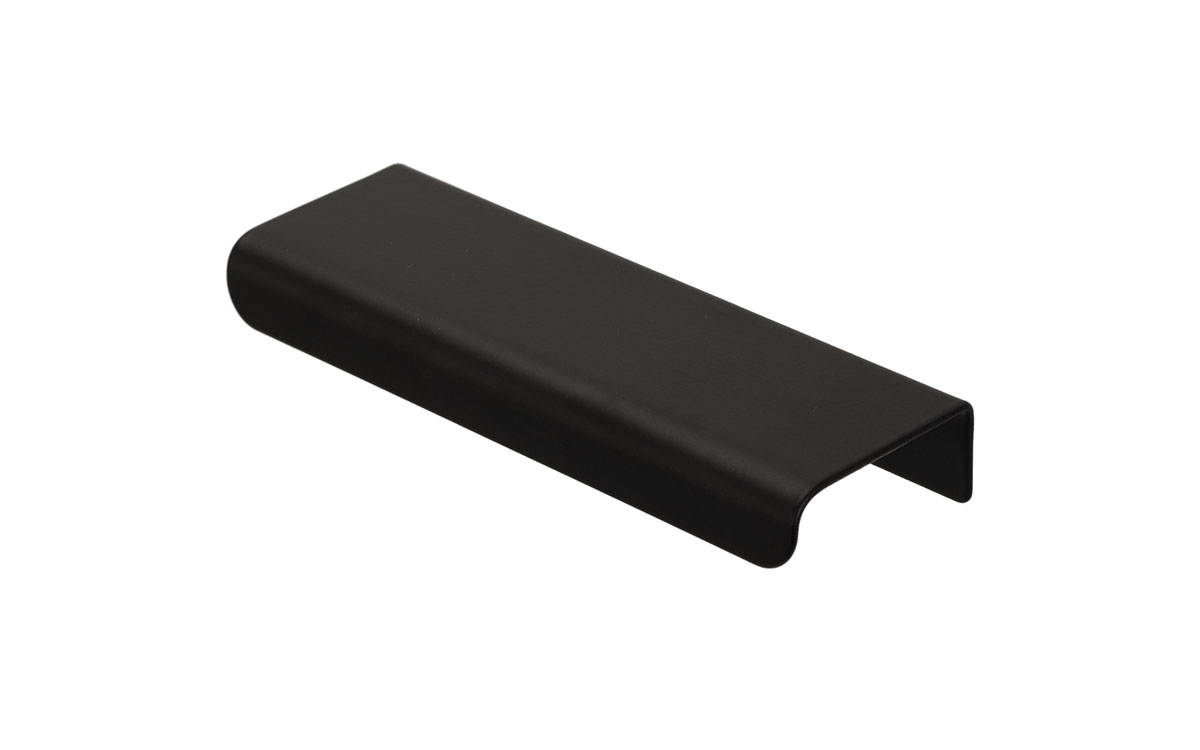 Profilhandtag 'Cane' Svart Längd: 120 mm