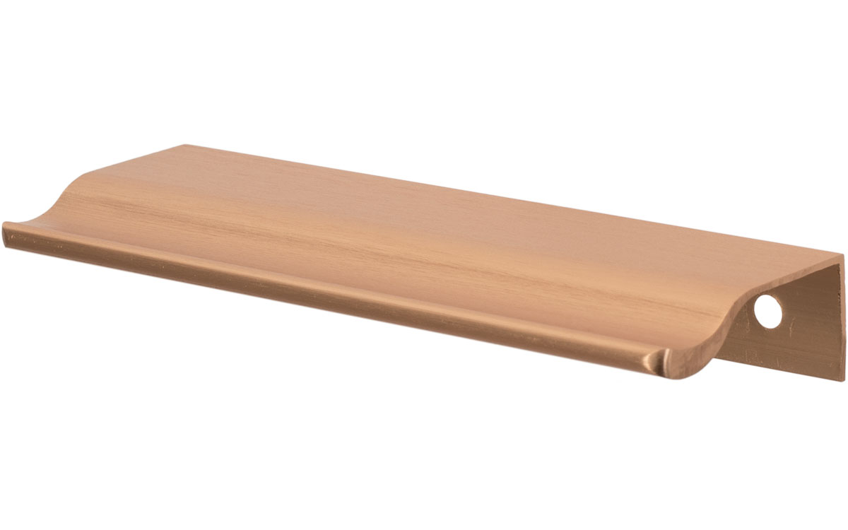 Grepplist 'Chamfer' Längd: 120 mm Borstad Mässing