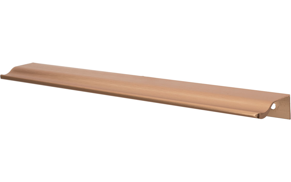 Grepplist 'Chamfer' Längd: 250 mm Borstad Mässing