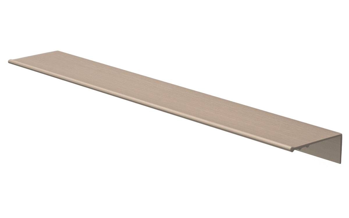 Grepplist 'Flat' Längd: 1110 mm Rostfri Look