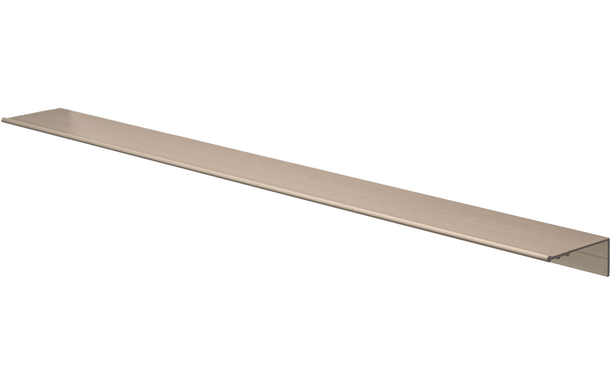 Grepplist 'Flat' Längd: 400 mm Rostfri Look