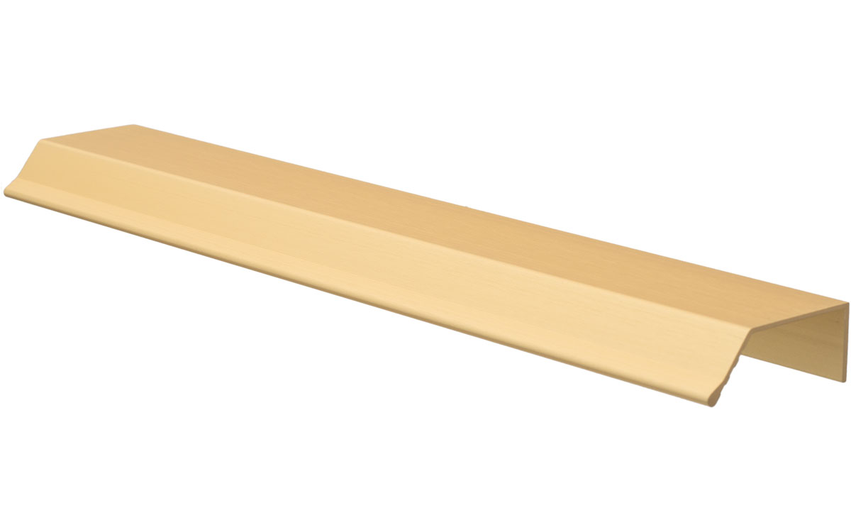 Grepplist 'Lot' Längd: 400 mm Borstad Mässing