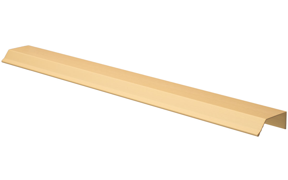 Grepplist 'Lot' Längd: 400 mm Borstad Mässing
