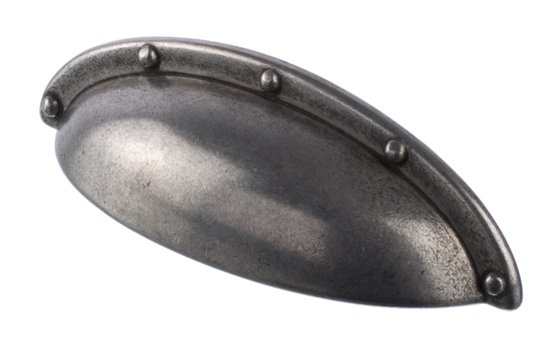 Skålhandtag "Rivet" Tenn