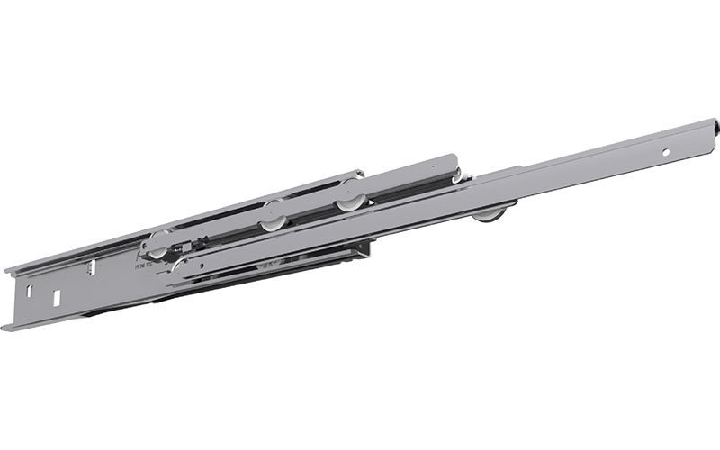 Rullskena FR 785 SCC-SC 60 kg, Rostfri, Längd: 500 mm Fullutdrag