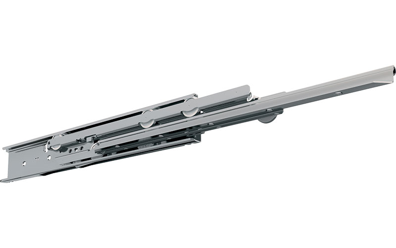 Rullskena FR 791 SCC 68 kg, Rostfri, Längd: 450 mm Fullutdrag