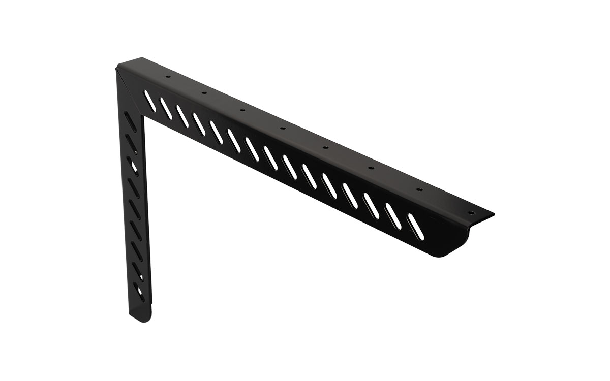 Konsol 'Slotted' Vänster 550 x 350 Svart