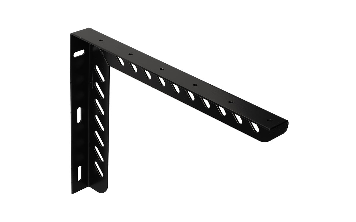 Konsol 'Slotted' Höger 300 x 400 Svart