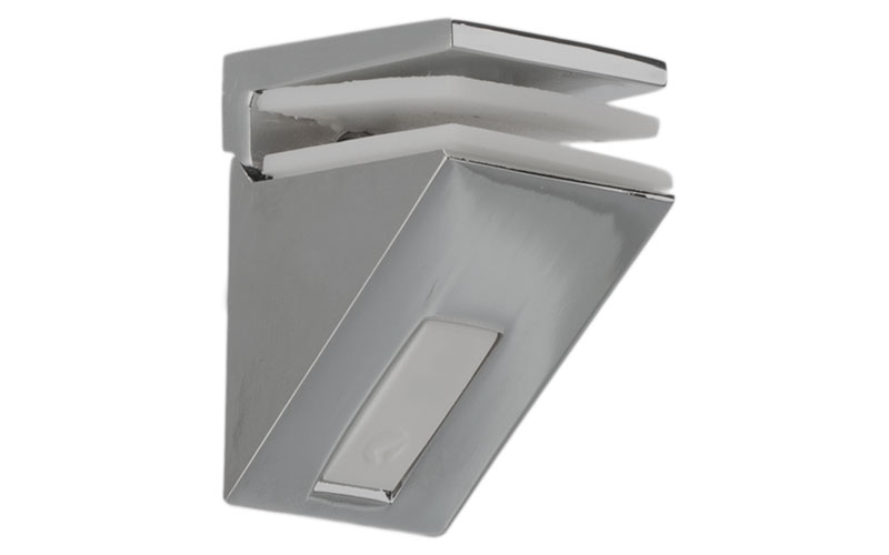 Hyllbärare 'Kalabrone Mini' Blank Krom