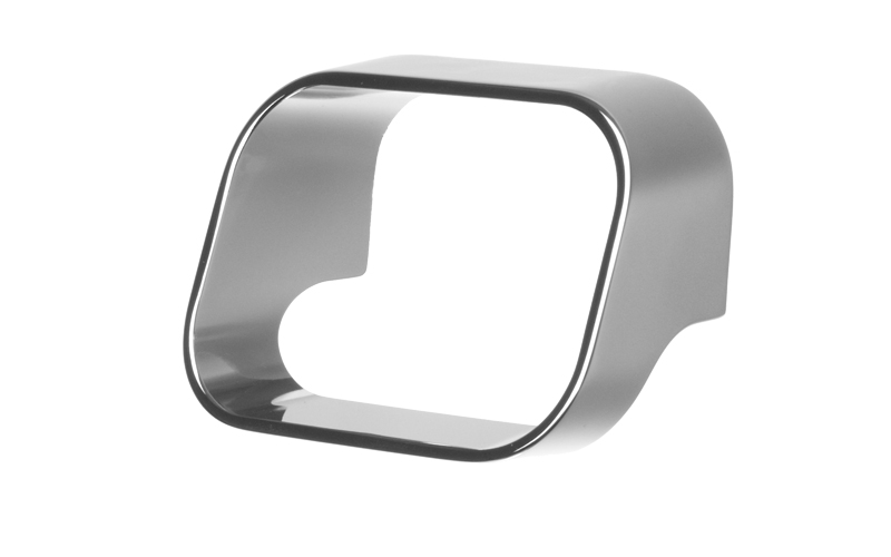 Handtag "Slice" Blank Krom
