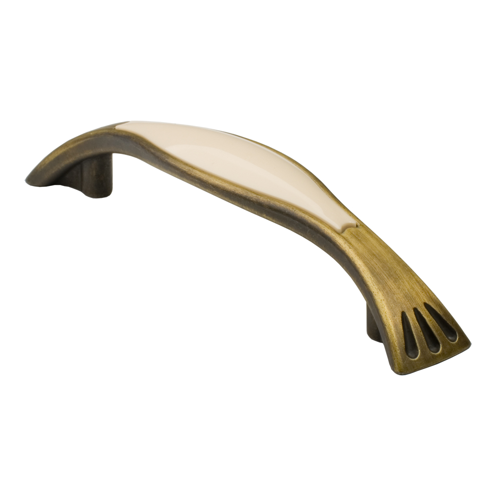 Handtag "St Gallen" Bronsoxid / Beige