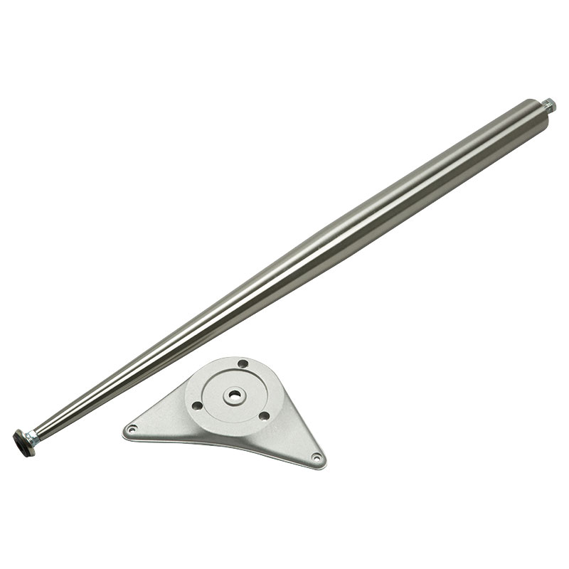 Bordsben Koniskt Ø42/30 mm 690 mm Rostfri Look 4-Pack