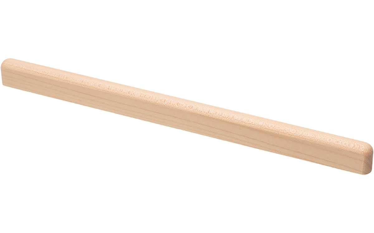 Trästång 'Match' Lönn Klarlackerad 256 mm