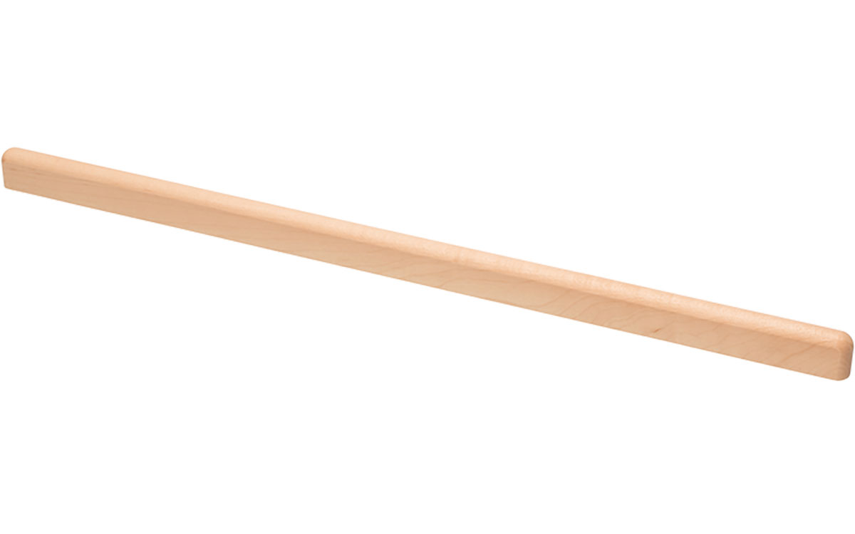 Trästång 'Match' Lönn Klarlackerad 384 mm