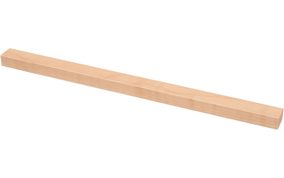 Trästång 'Mix' Lönn Klarlackerad 220 mm