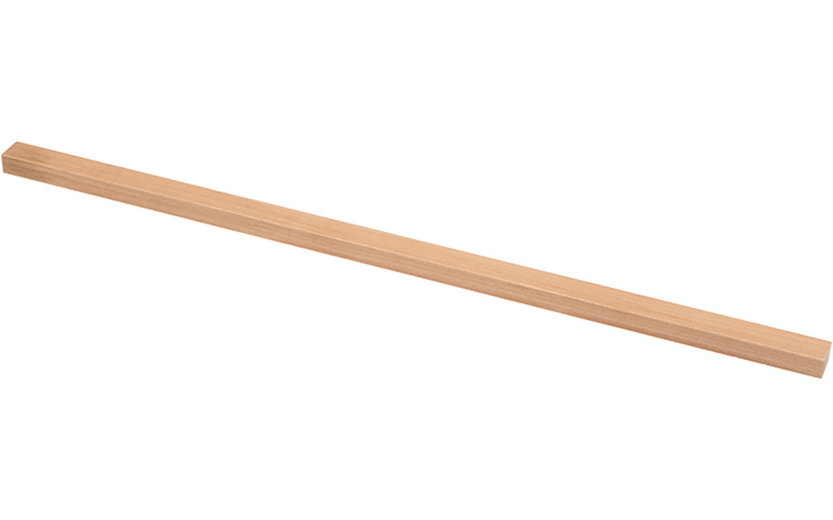 Trästång 'Mix' Lönn Klarlackerad 380 mm