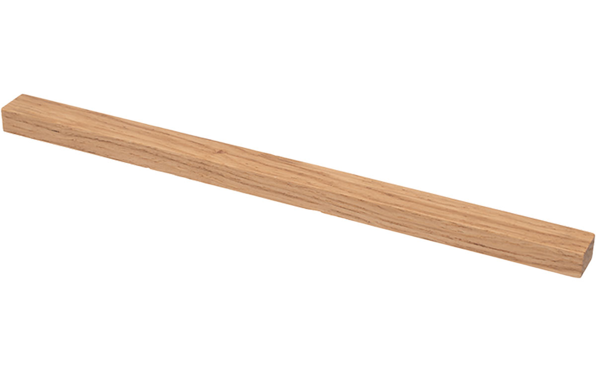 Trästång 'Mix' Ek Klarlackerad 220 mm
