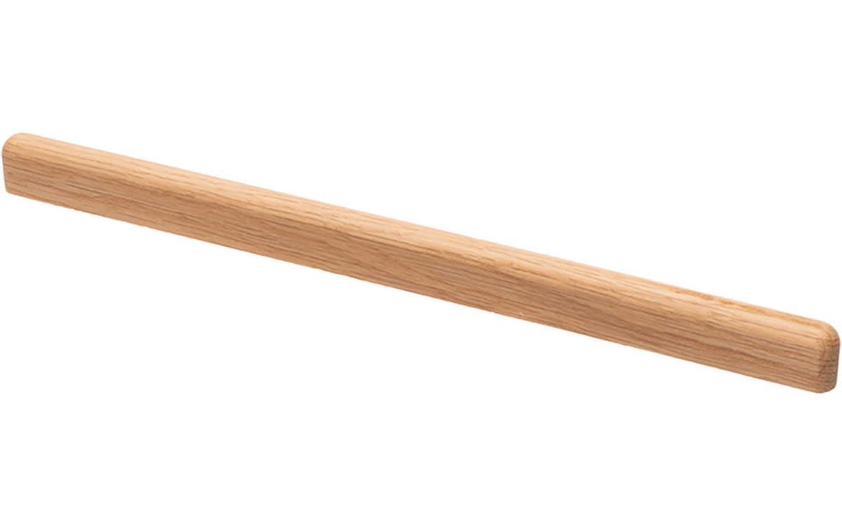 Trästång 'Match' Ek Klarlackerad 256 mm