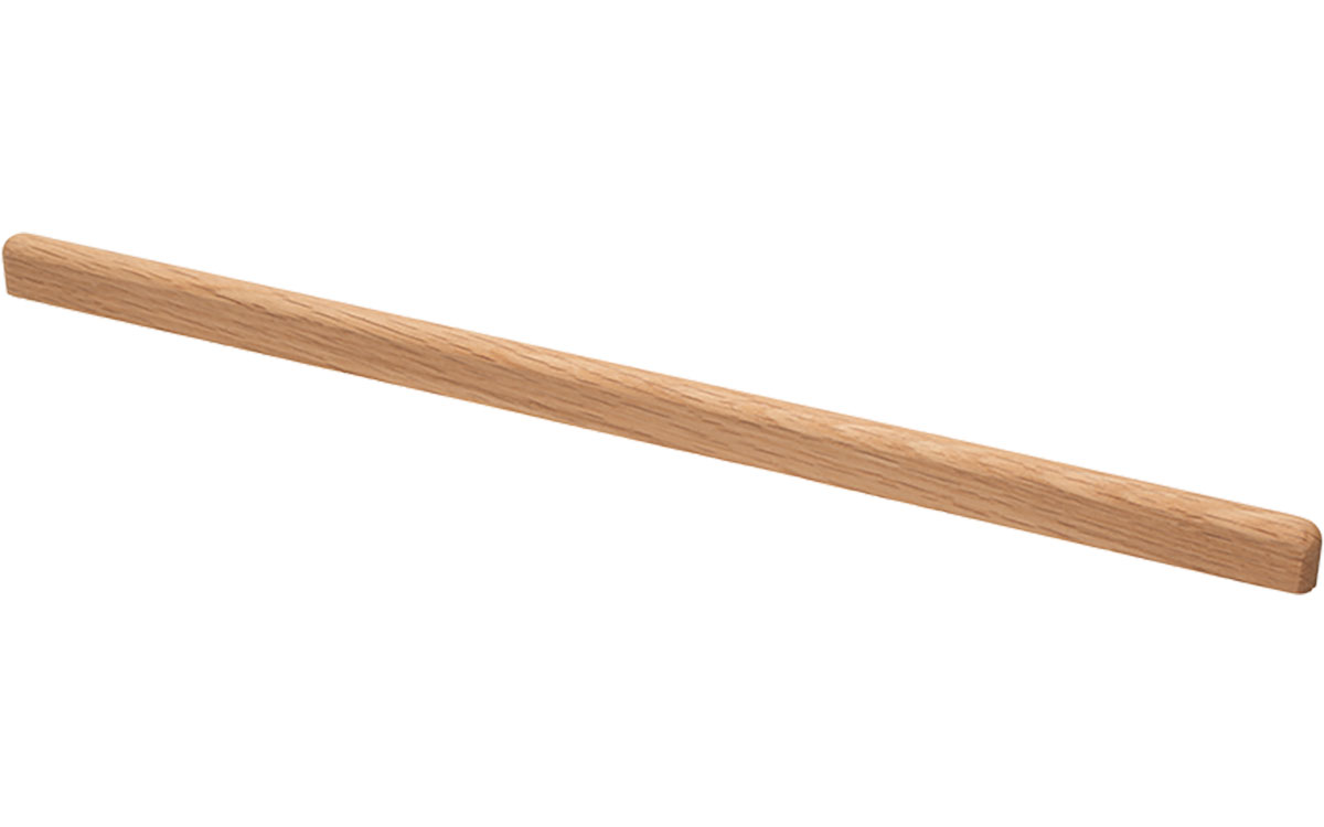 Trästång 'Match' Ek Klarlackerad 384 mm