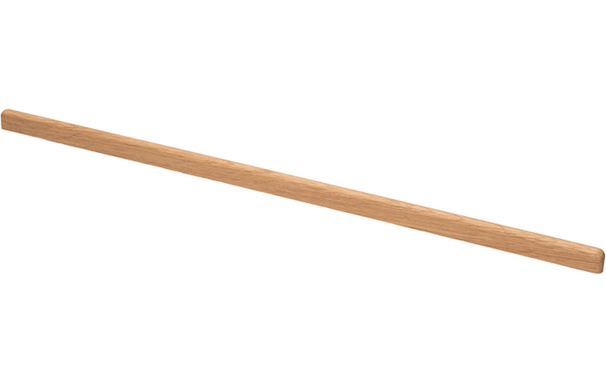 Trästång 'Match' Ek Klarlackerad 544 mm