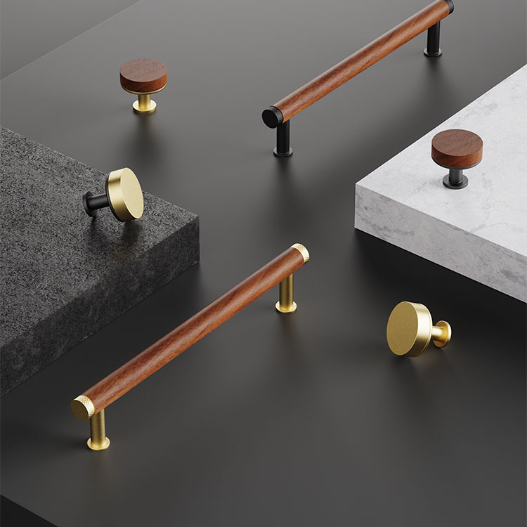 Qupon i valnöt och metall – stilren modern design