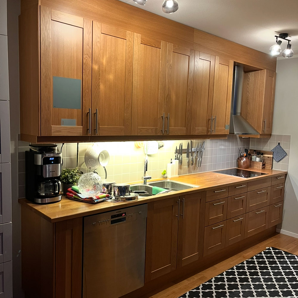 Före: kök före renovering